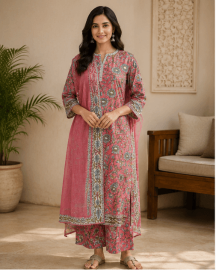 Vintage Rose Suit Set