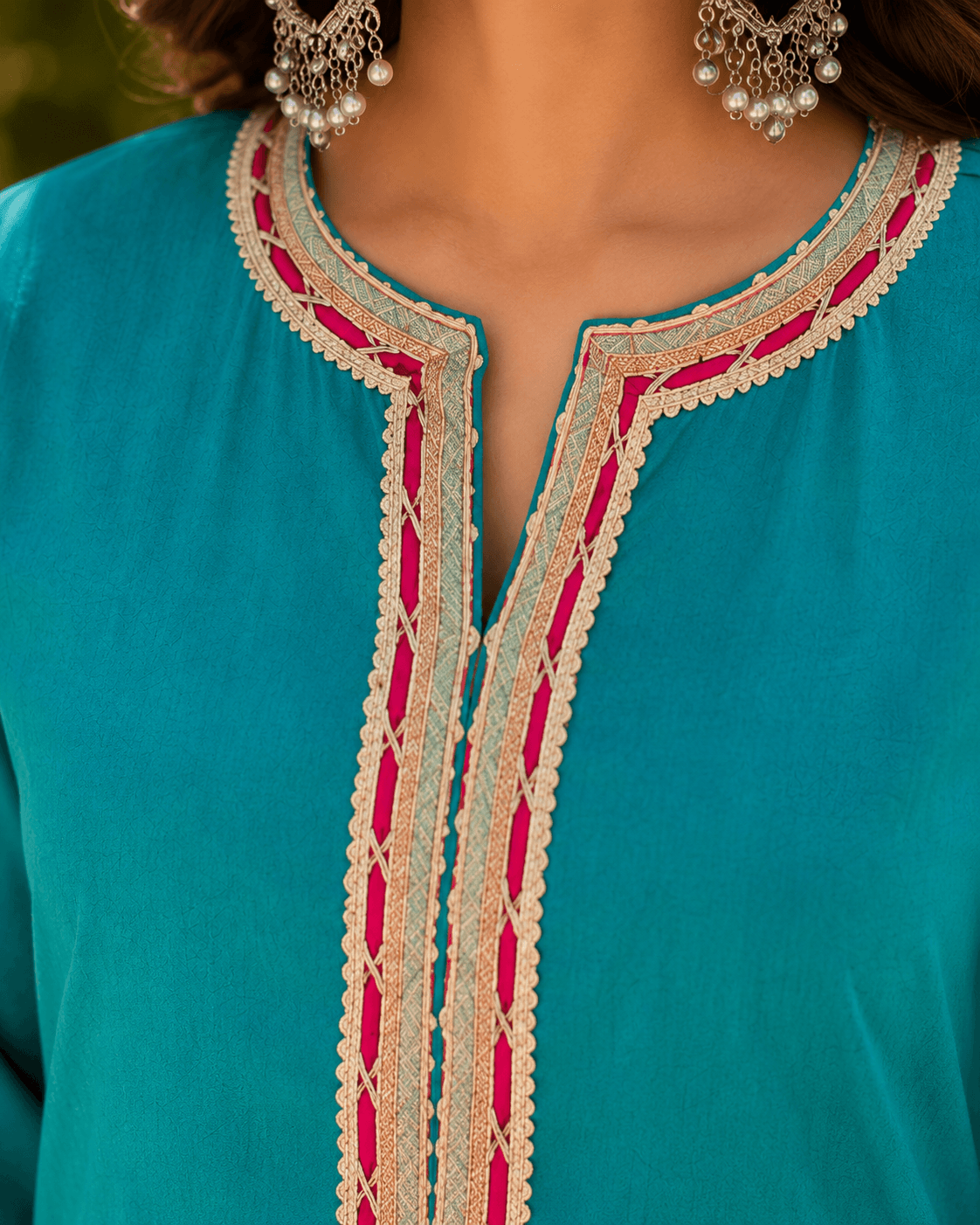 Azure Grace Kurta Set