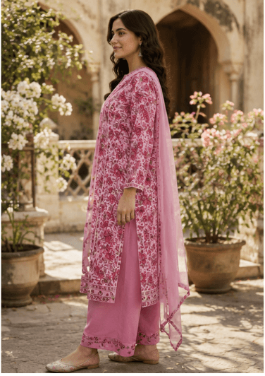 Pink Botanica Suit Set — view 2
