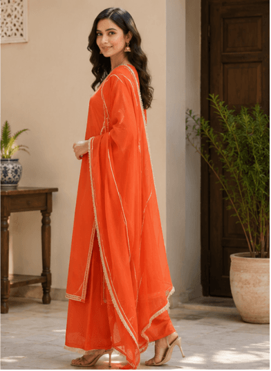 Tangerine Grace Suit Set — view 2
