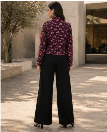 Ikat Noir Jacket — view 3