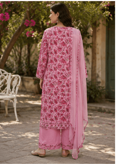 Pink Botanica Suit Set — view 3