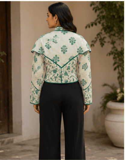 Emerald Bloom Jacket — view 3