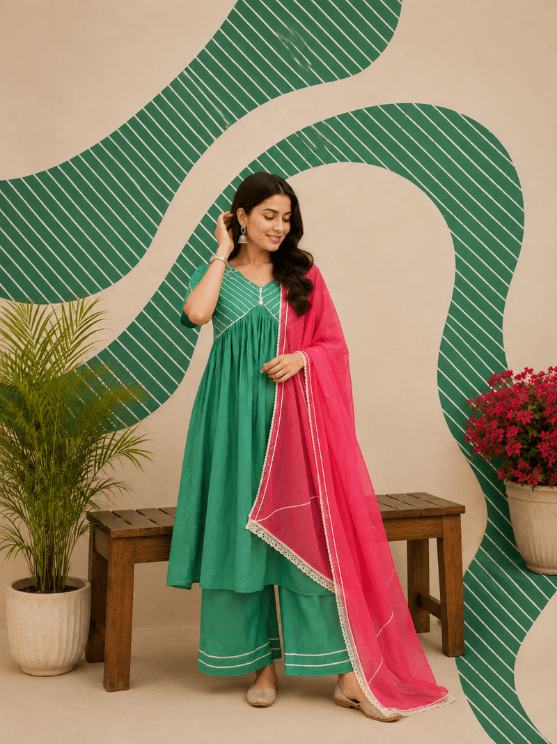 Green and Pink Harmony Set