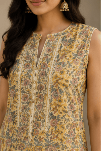 Sunlit Sleeveless Suit Set — view 4