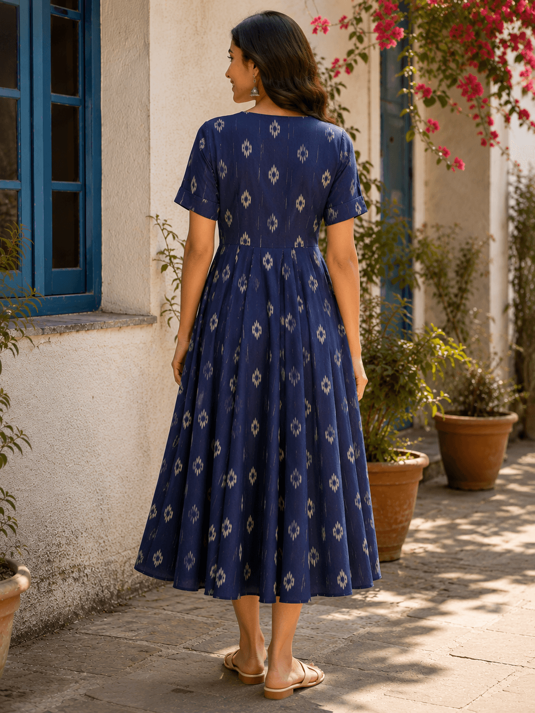 Bluebell Cotton Midi Dress