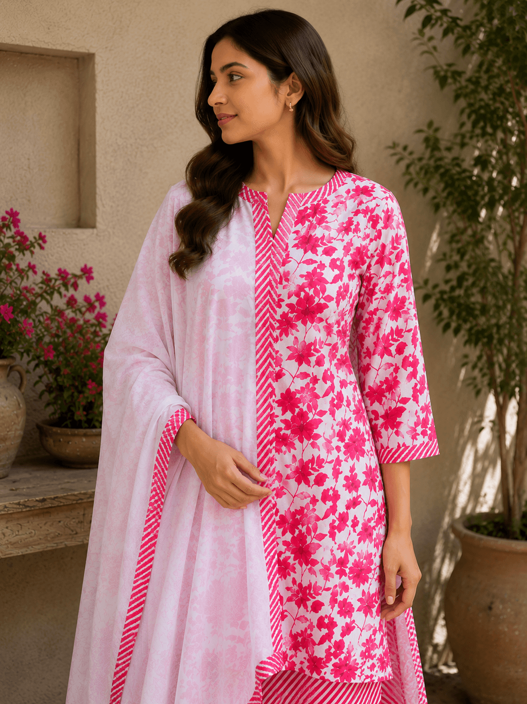 Scarlet Red Kurta Set