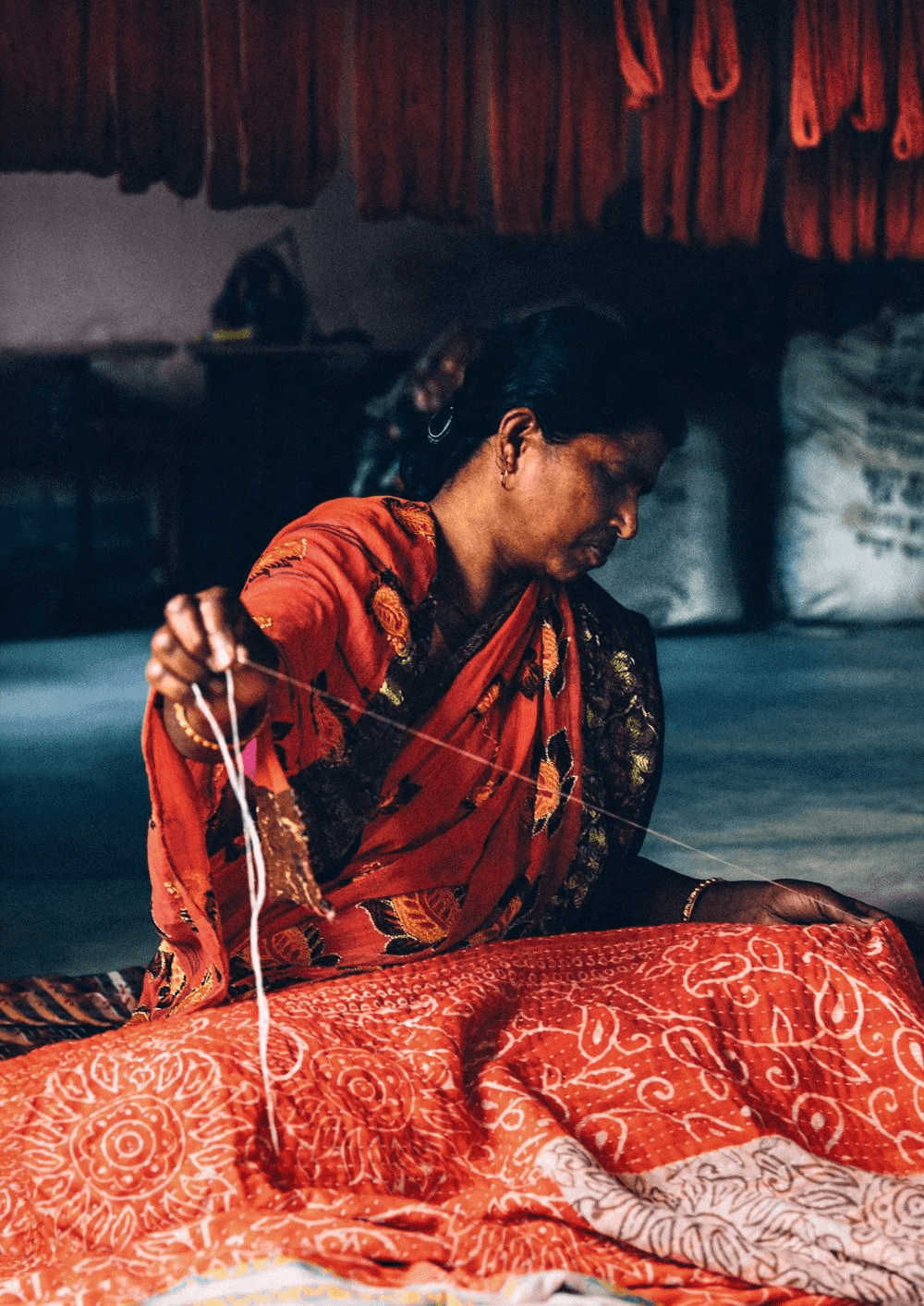 A ShreeFab artisan at work